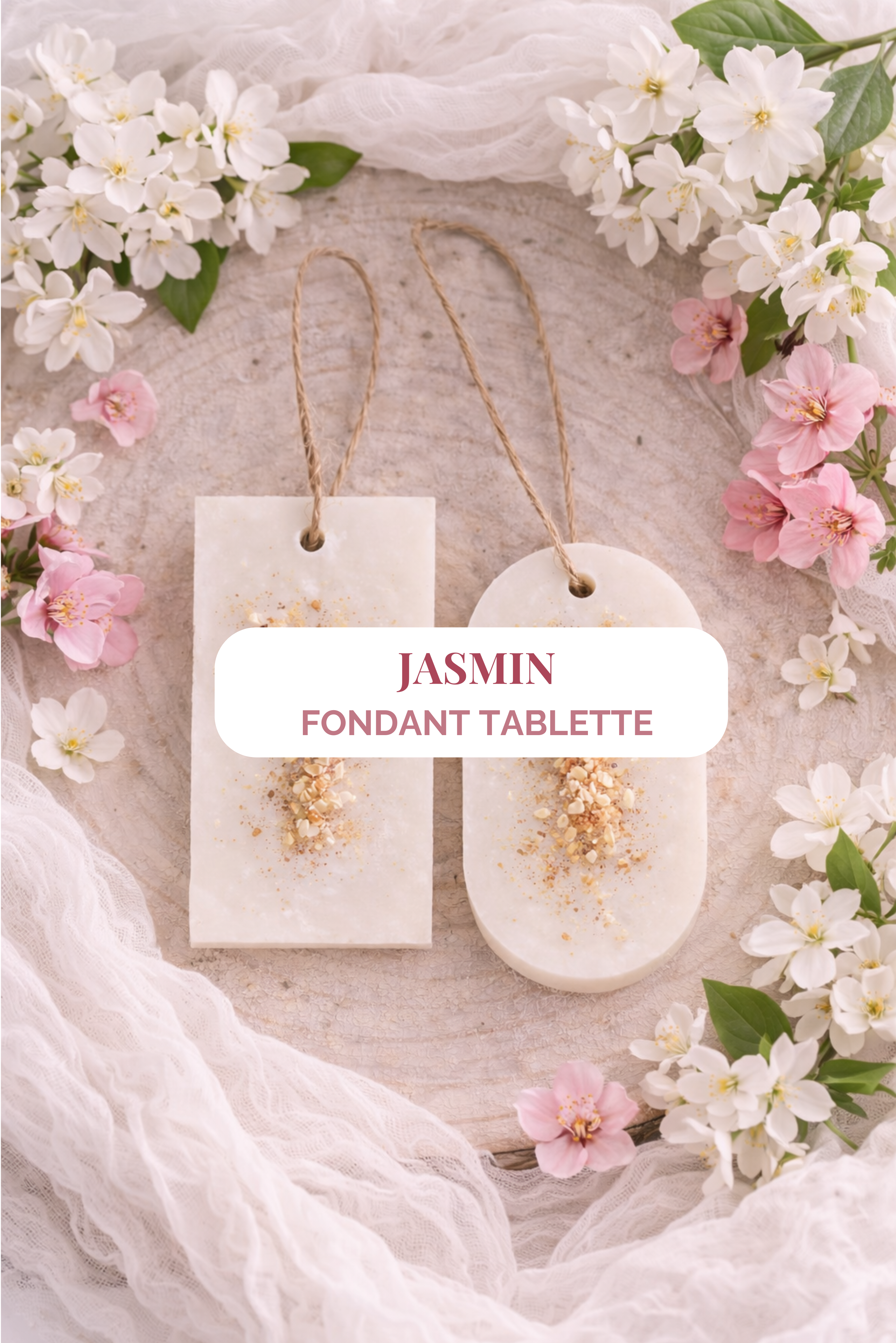 Jasmine scented wax tablet