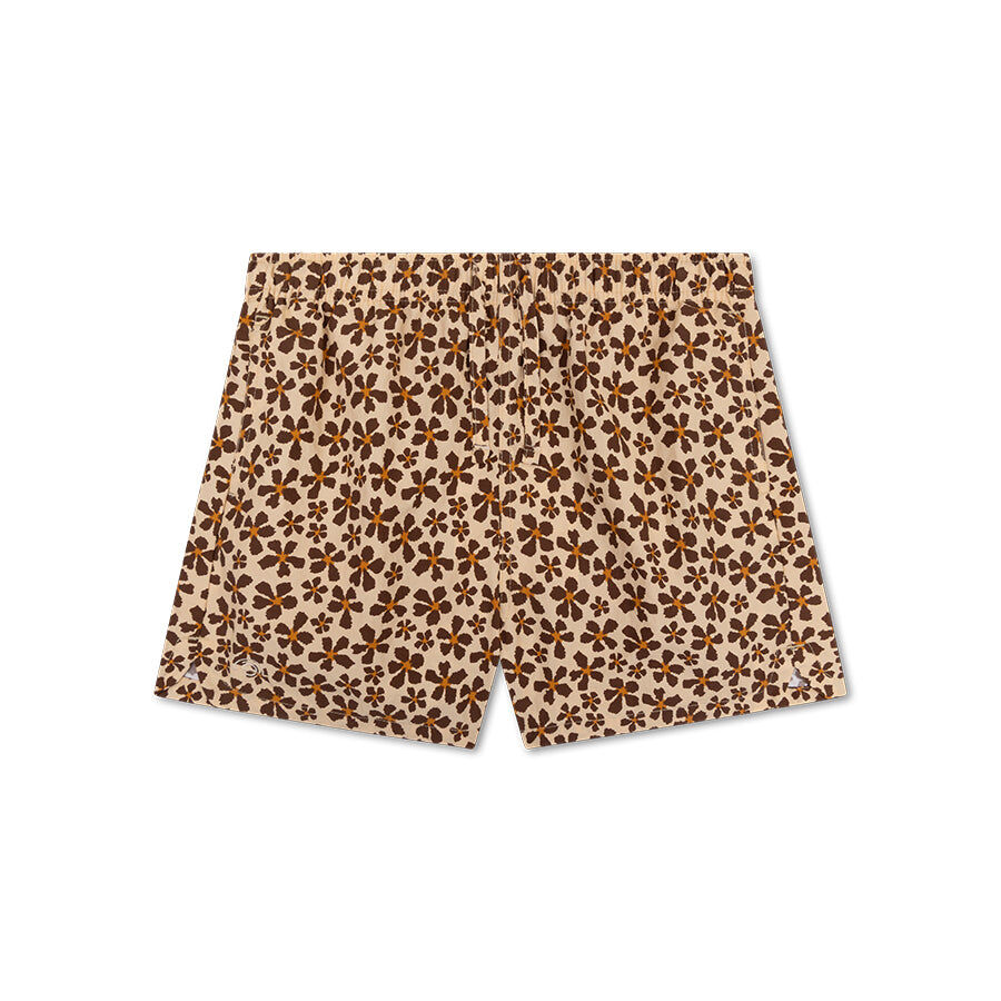 Badehose für Mädchen – Orange – Wildblume