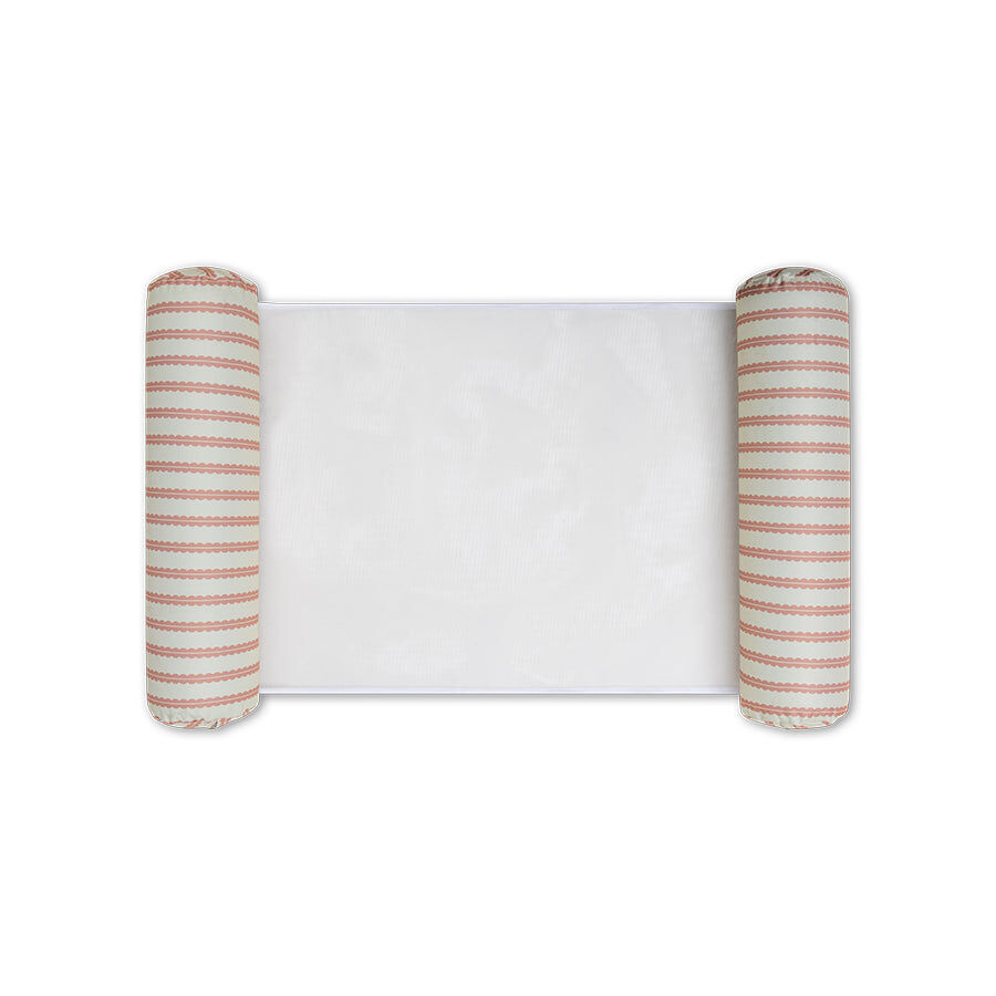 Hamaca acuática premium - Rojo/Beige - Saint Tropez