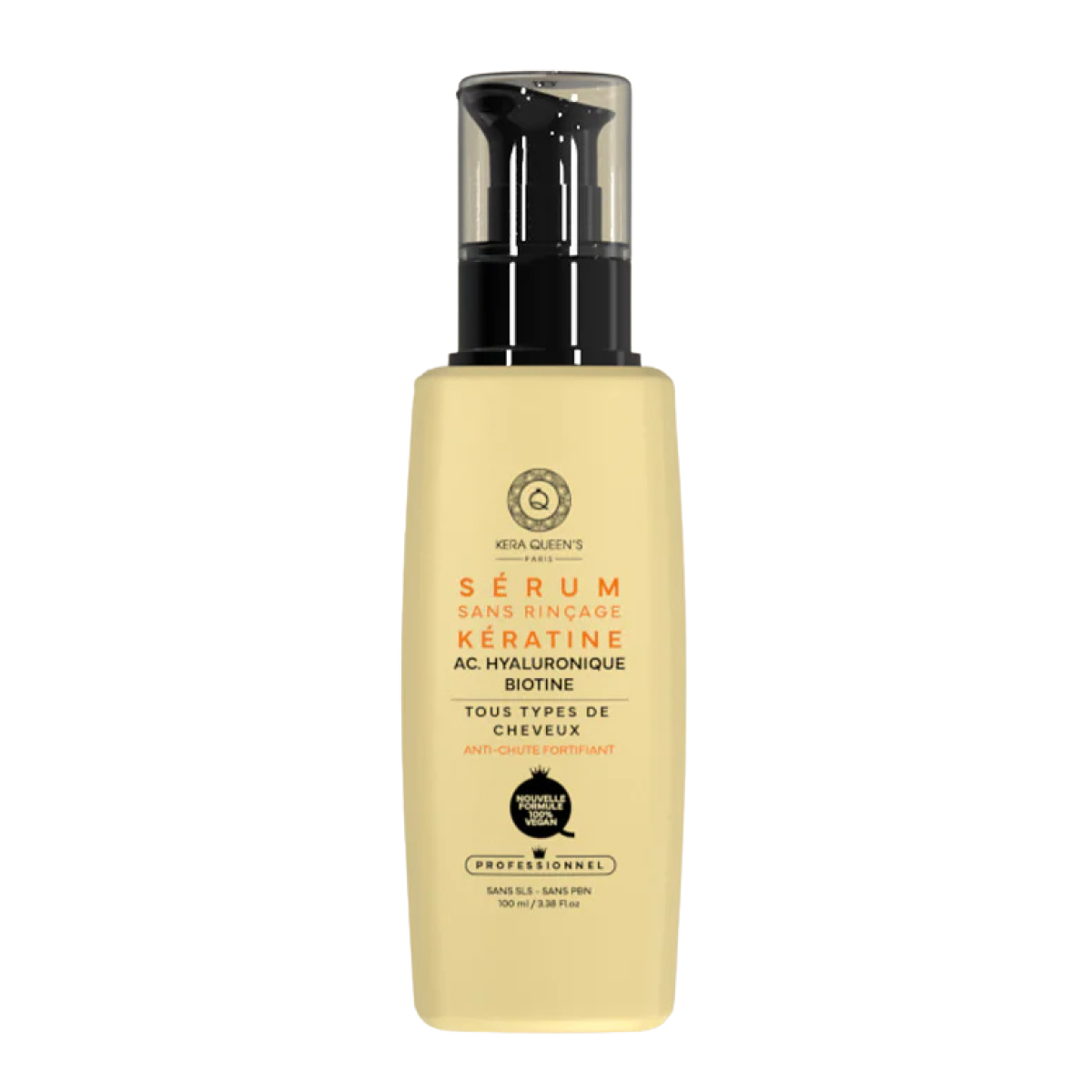 100 ml Kera Queen's - Sérum Kératine Acide Hyaluronique-Biotine