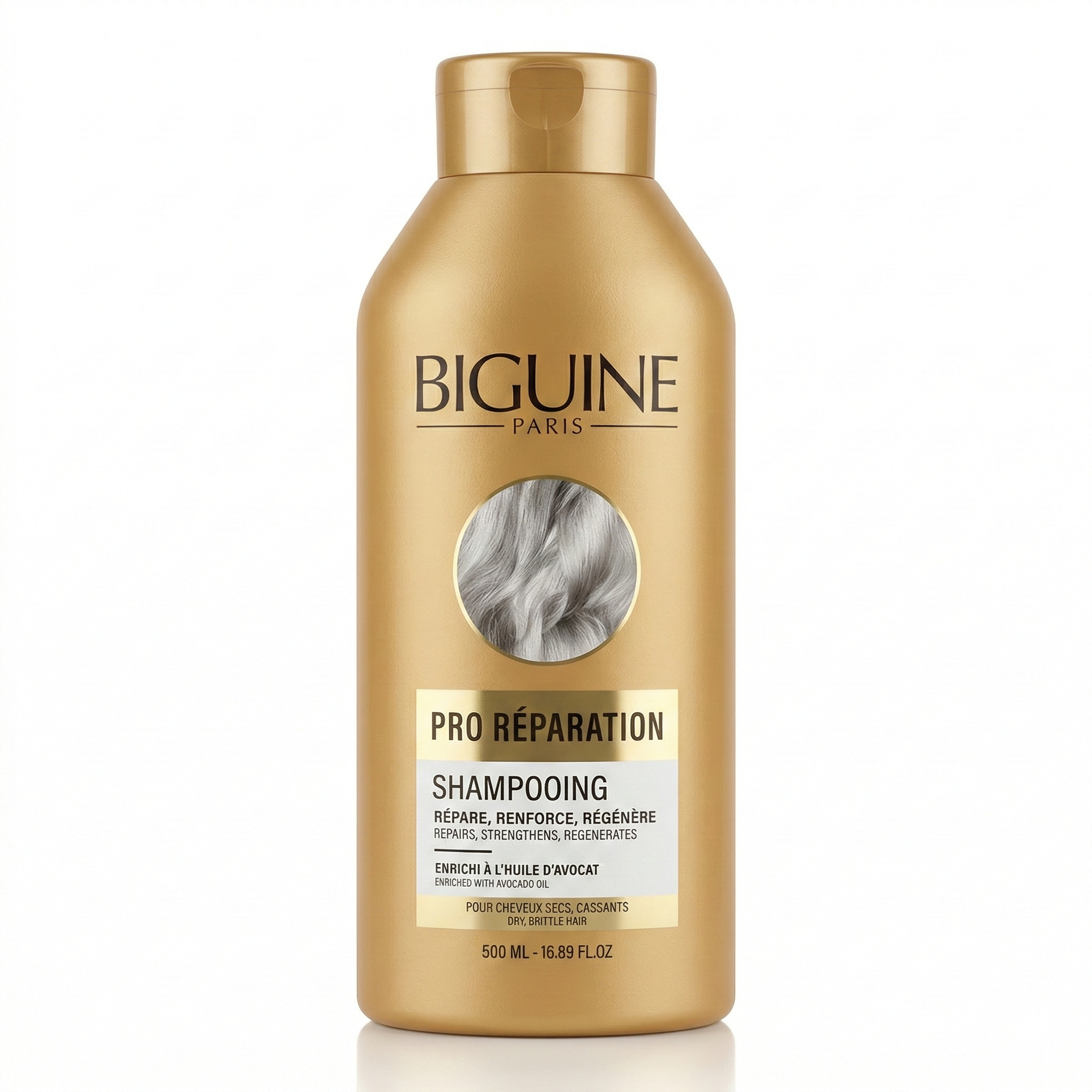 500ml Biguine Paris - Pro Réparation - Shampooing  Cheveux Secs et Cassants