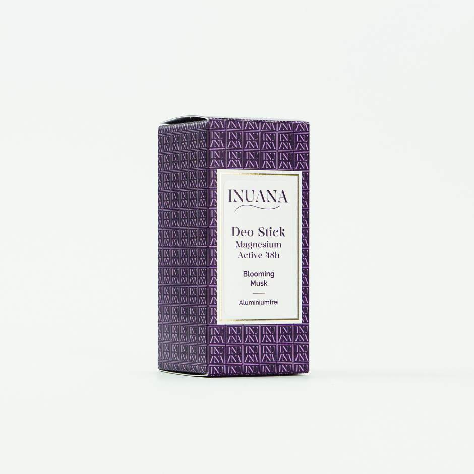 INUANA Deo Stick Magnesium Active 48h: Blooming Musk 25g