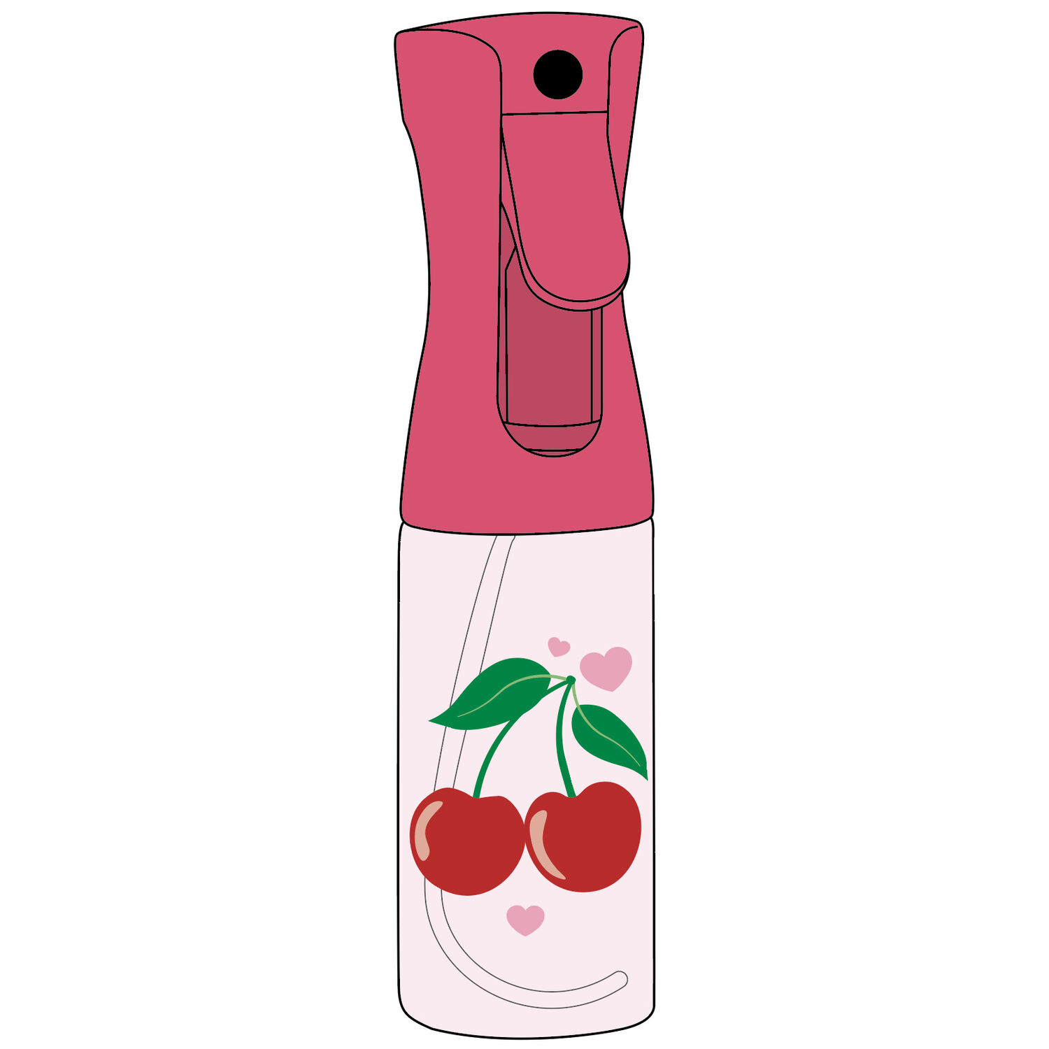 Words Cherry Refillable Spray Bottle – 200 ml