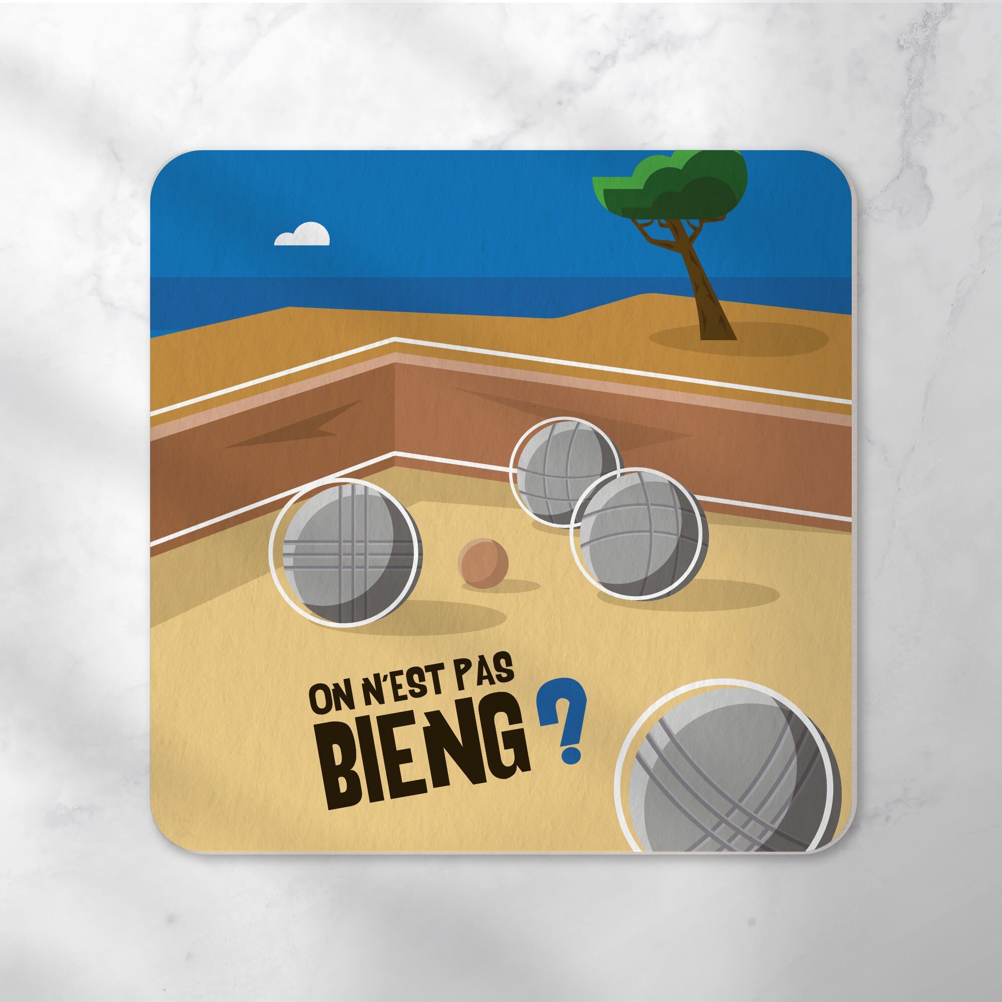 Coasters | Pétanque (x6)