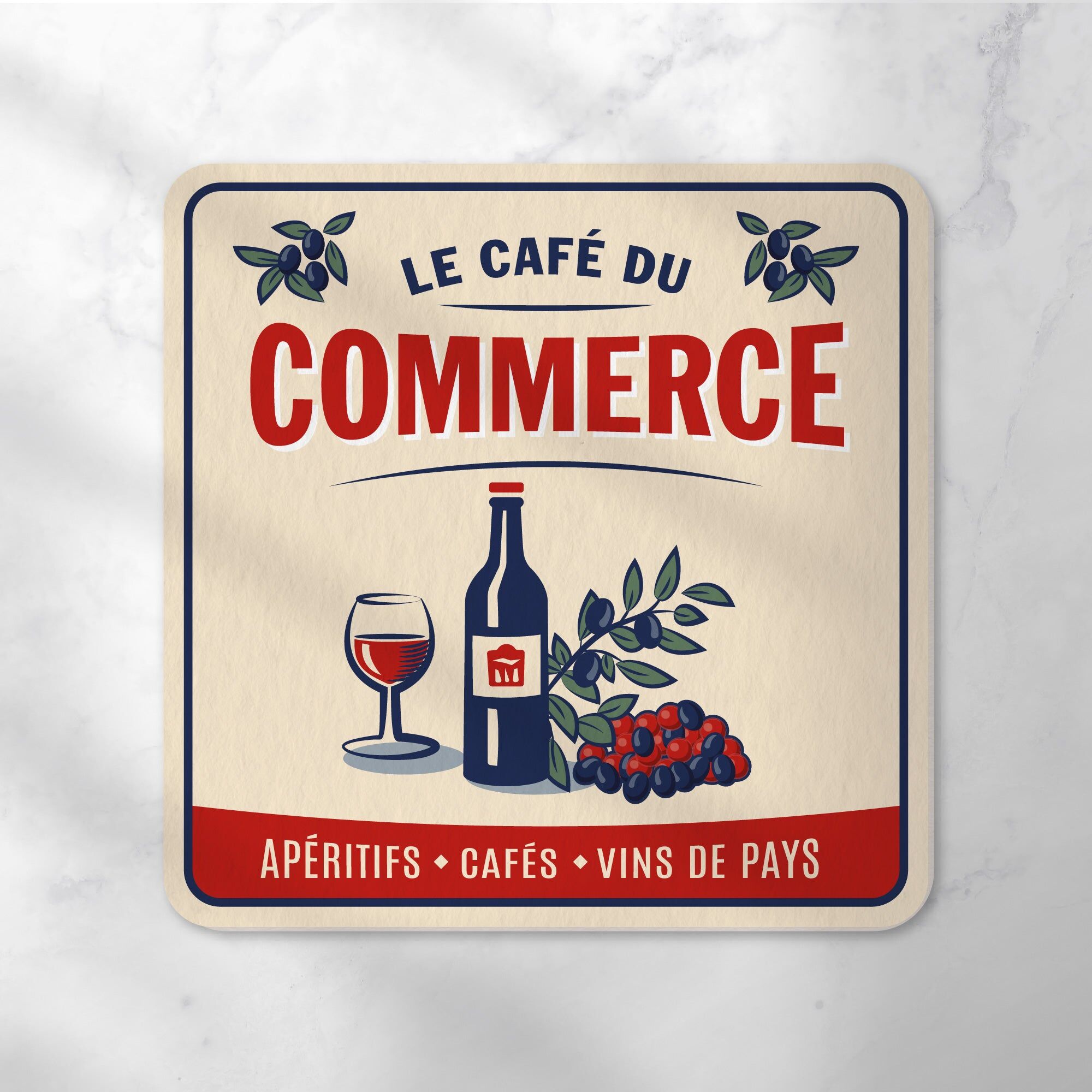Coasters | The Café du Commerce (x6)