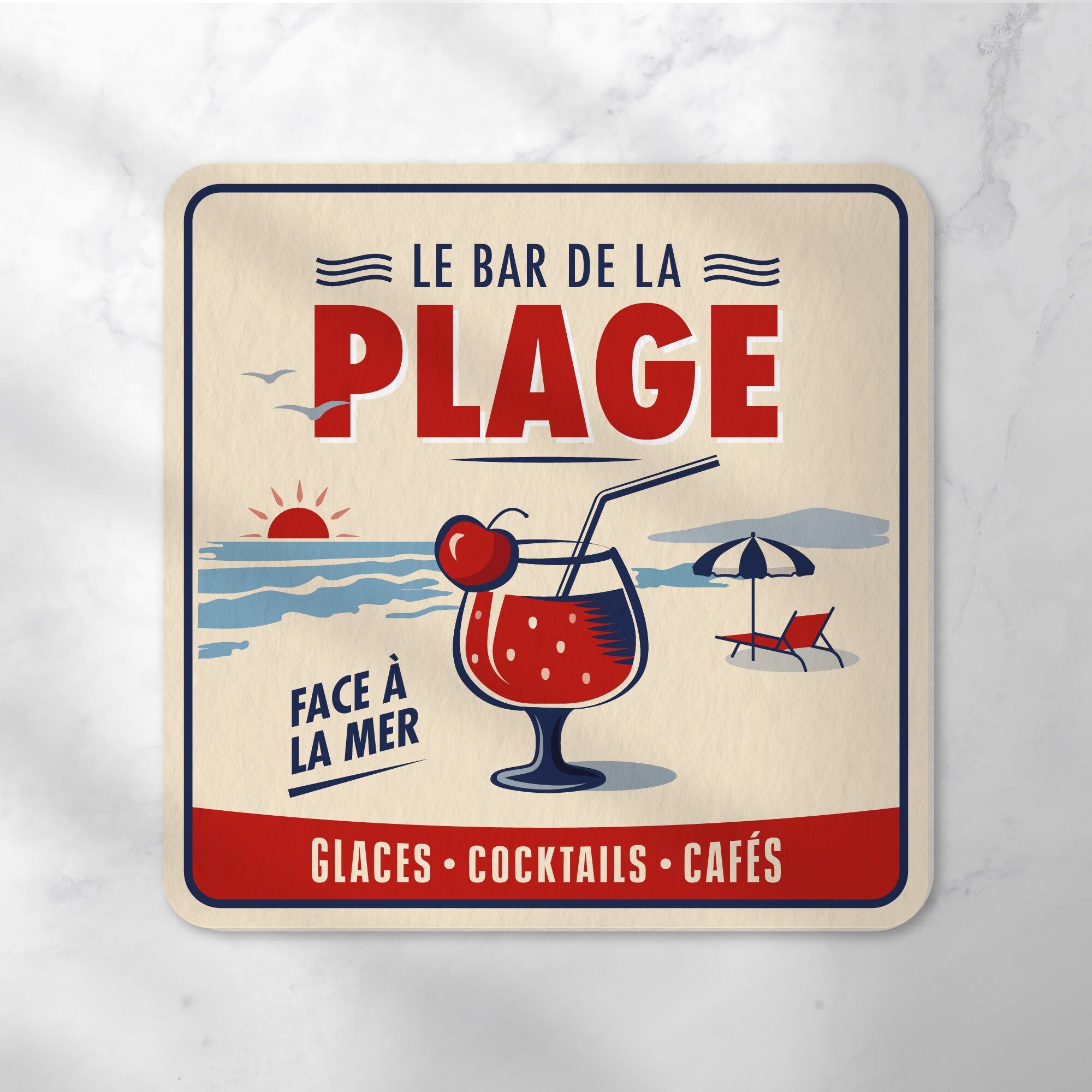 Coasters | The Beach Bar (x6)