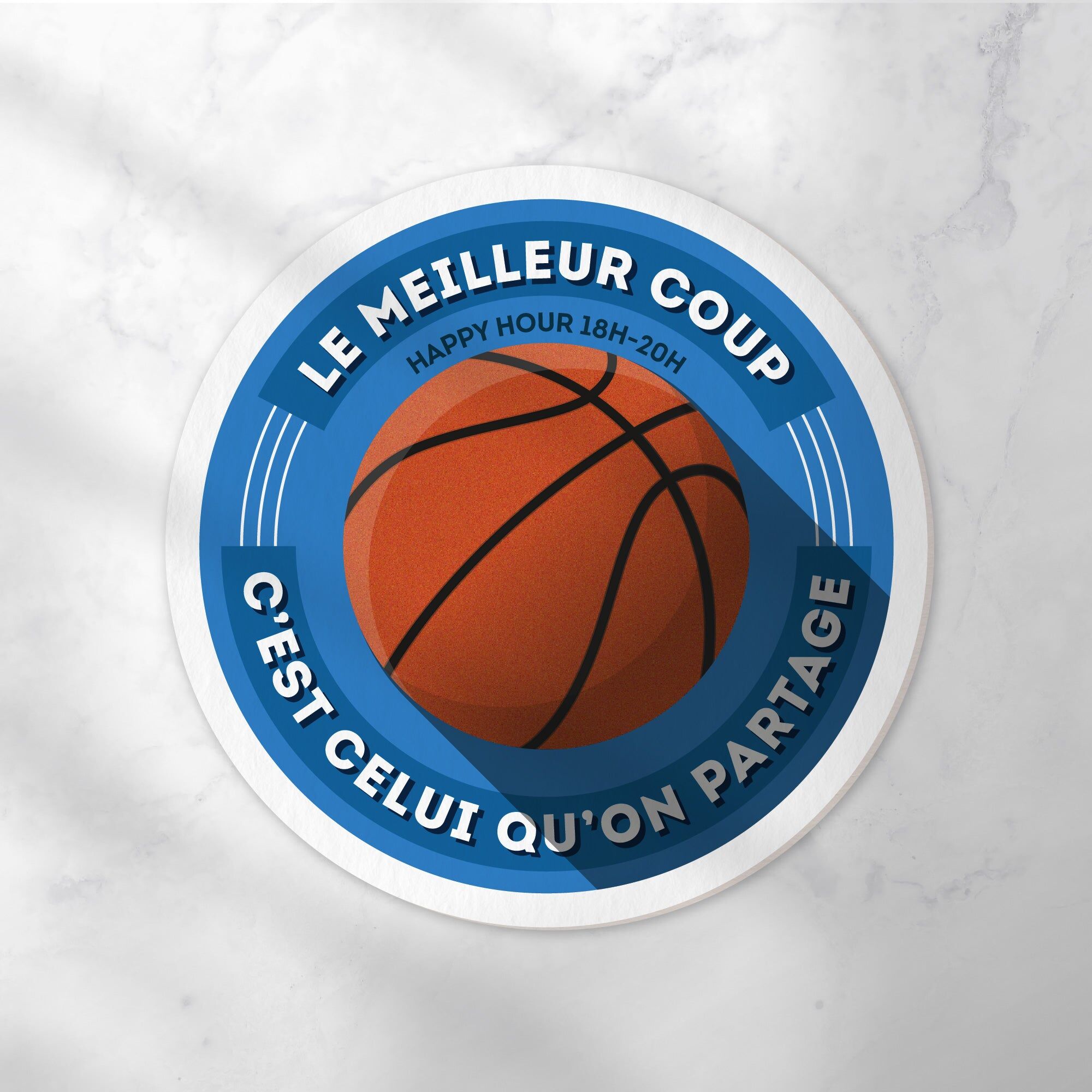 Coasters | Basketball (x6)