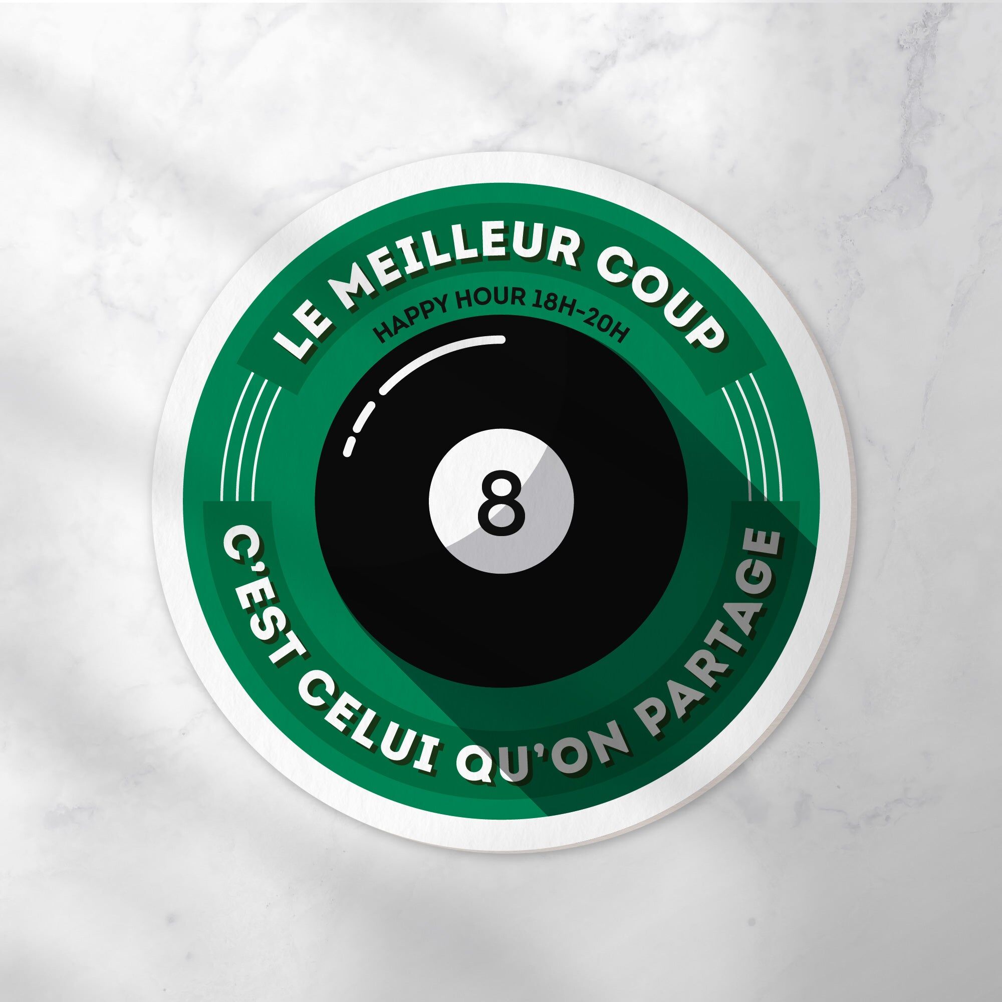Coasters | Billiards (x6)