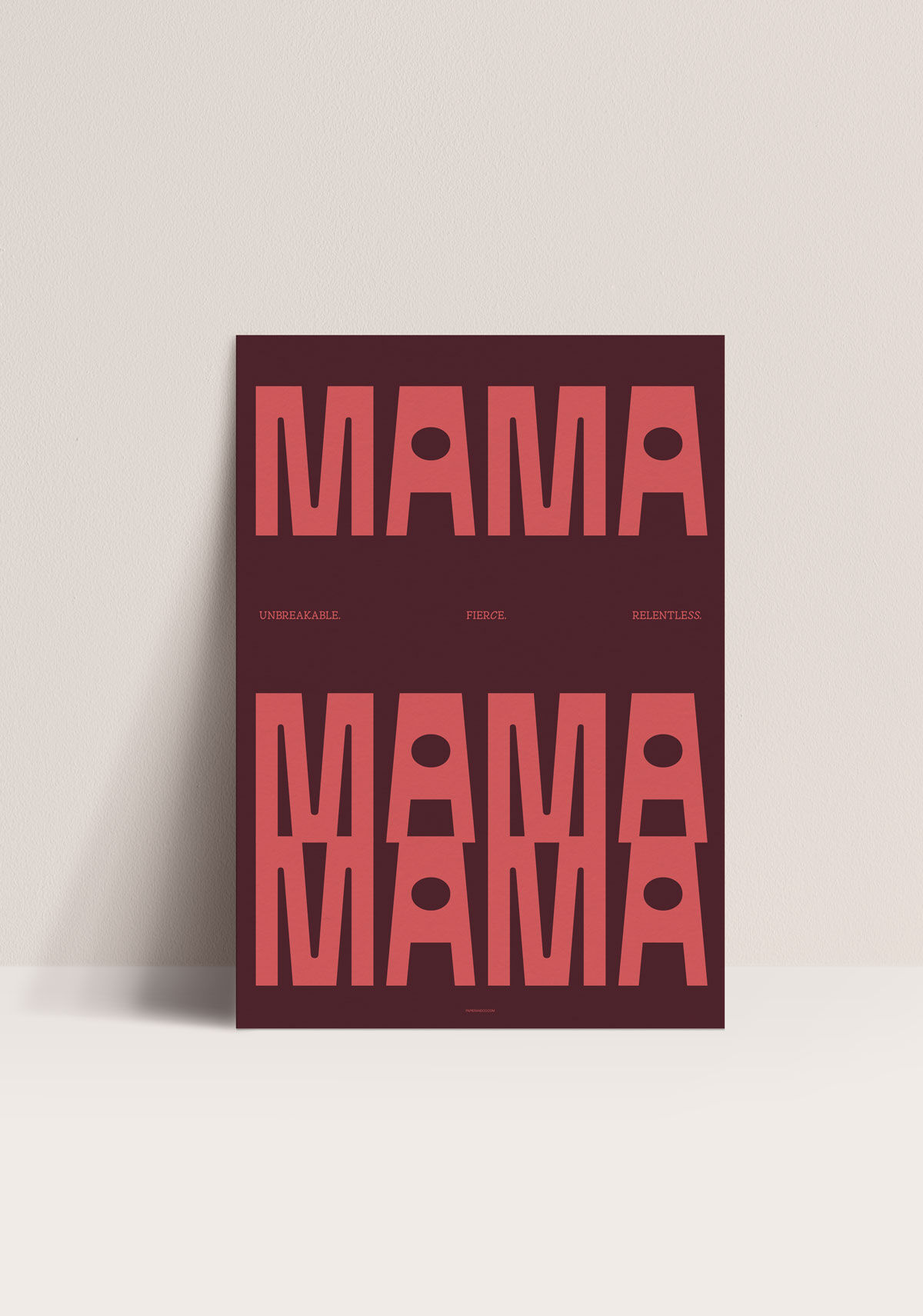 Mother's Day Poster - MAMA