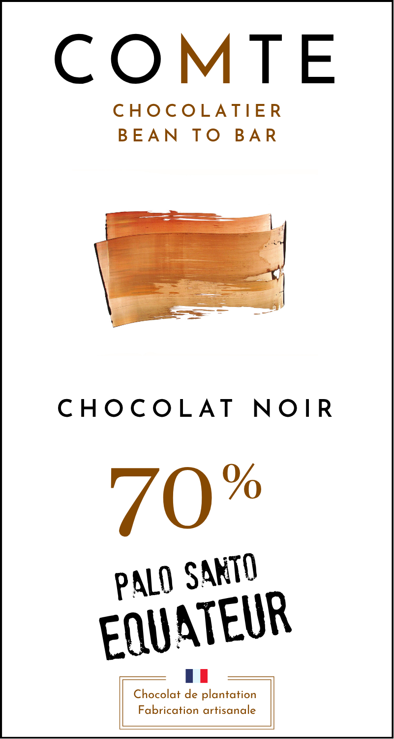 70% Dark Chocolate Palo Santo Ecuador