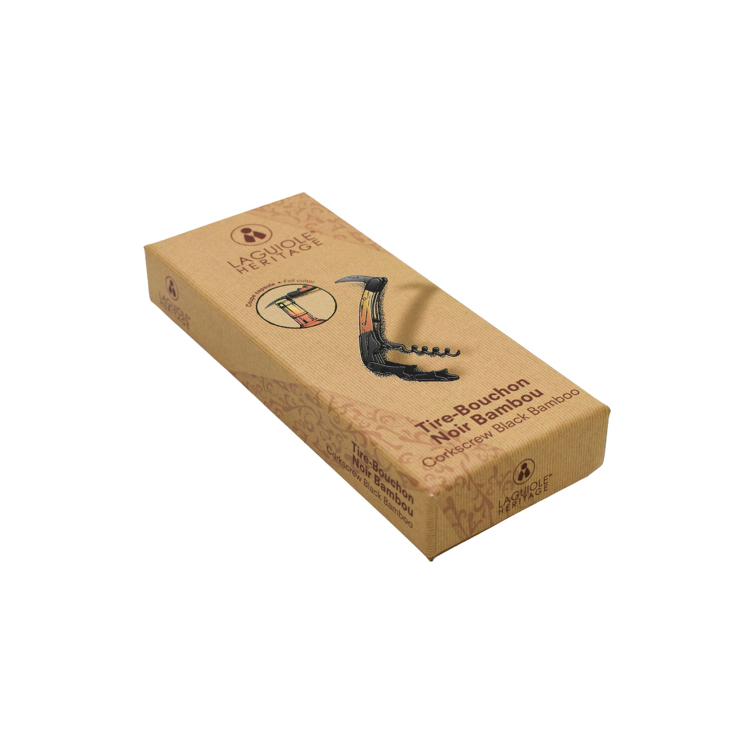 Sommelier Laguiole Héritage – Manche Bambou Noir