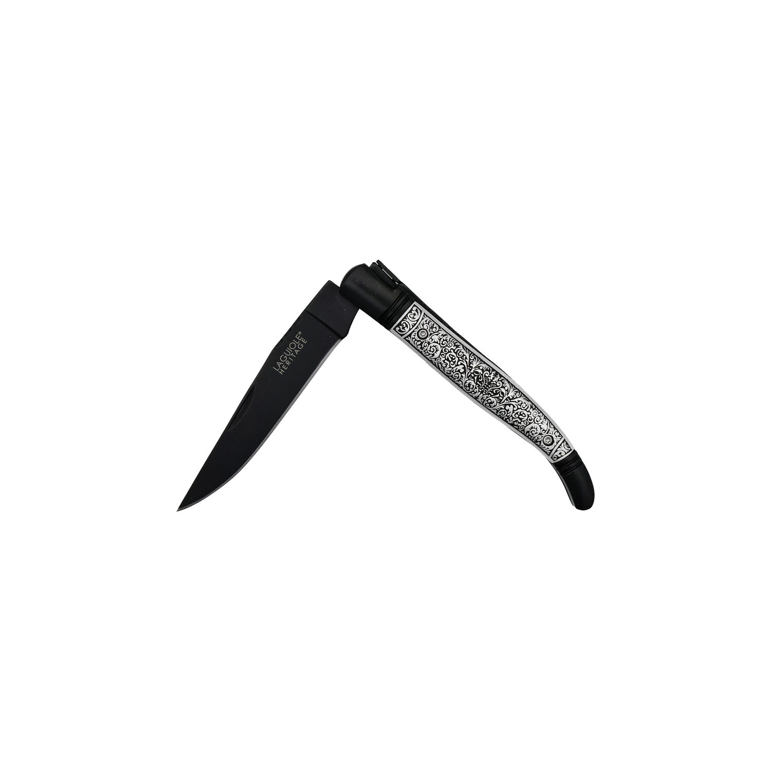 Laguiole Heritage Klappmesser – Venezianische schwarze Klinge