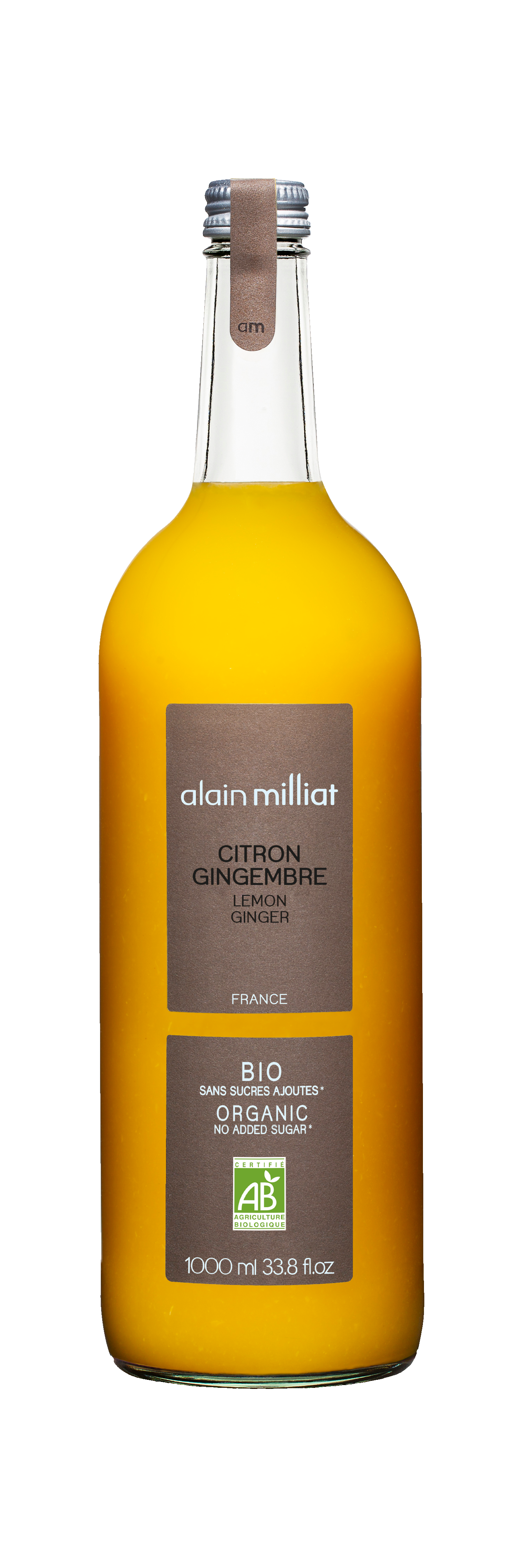 Organic lemon and ginger juice 100cl