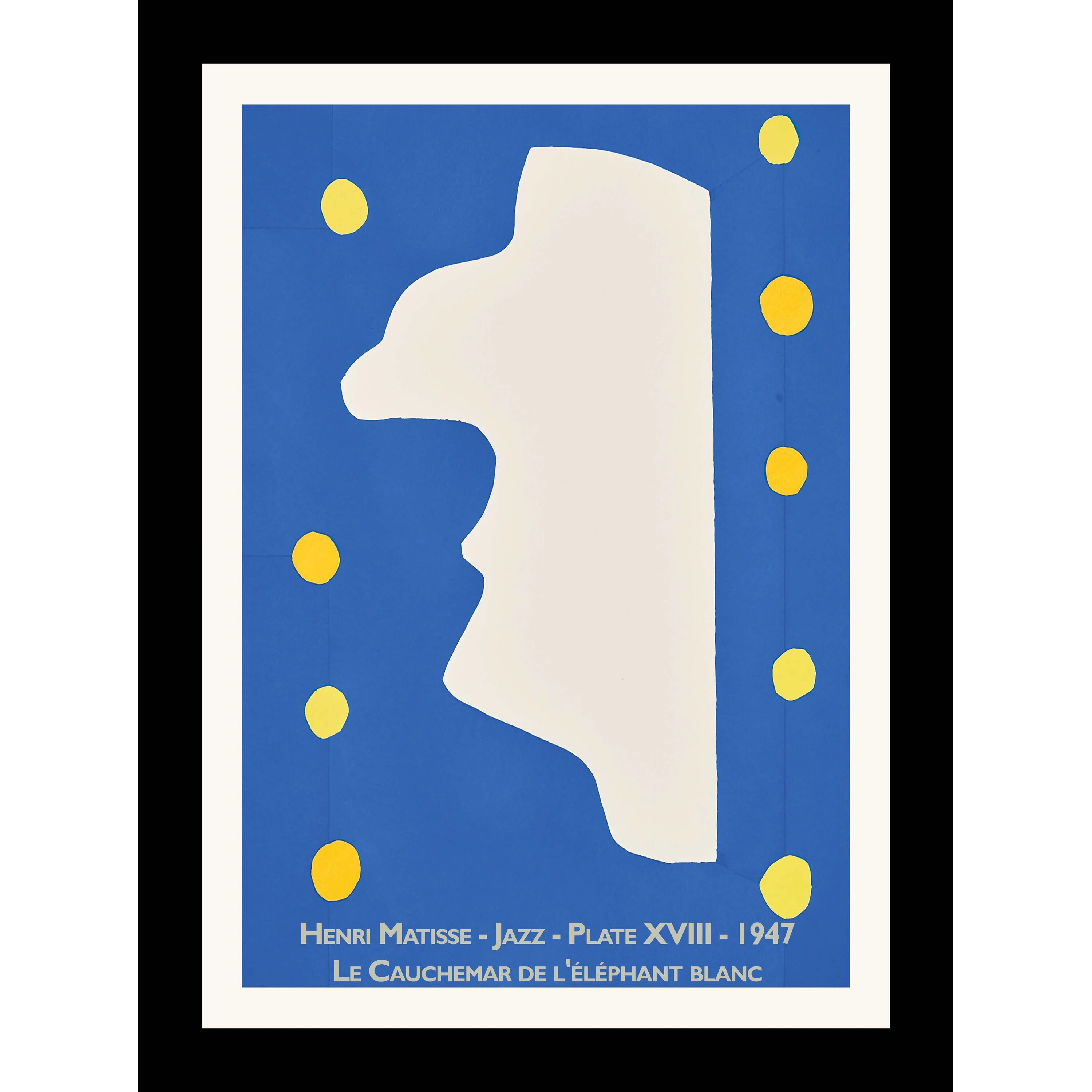 Der Albtraum des weißen Elefanten, Henri Matisse, 1947
