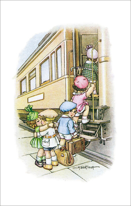 Postkartenzug