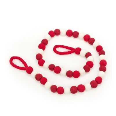 Handmade Biodegradable Felt Christmas Bubble Garland Home Decoration