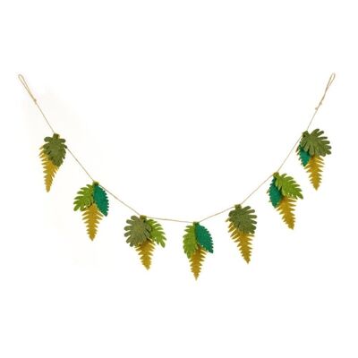 Handgemachte biologisch abbaubare Filz Botanical Garland Home Decoration