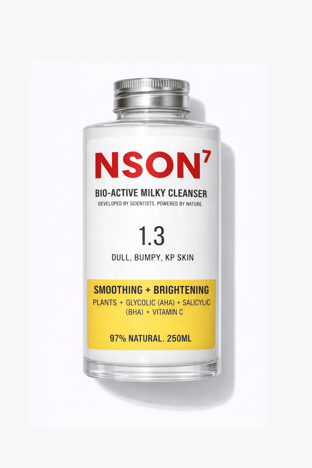 1.3 Bio-Active Brightening • BHA + AHA • Milky Body Cleanser