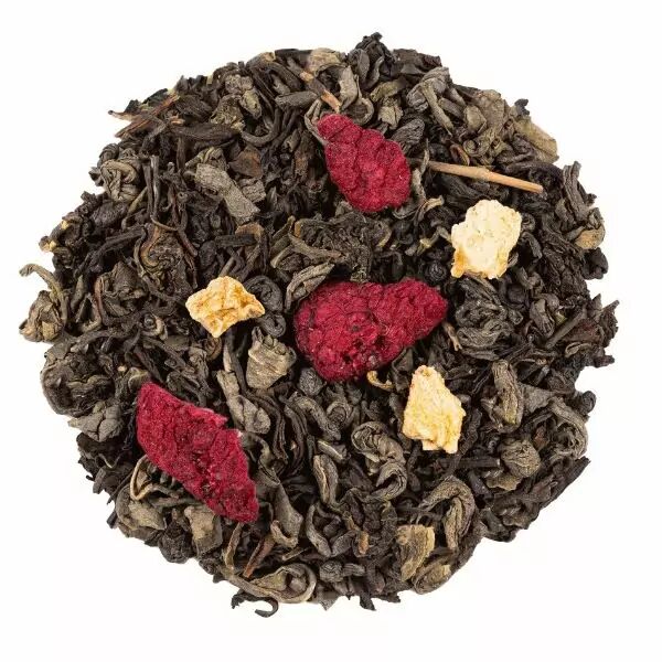 Organic Black Tea - Green Tea Peach Raspberry