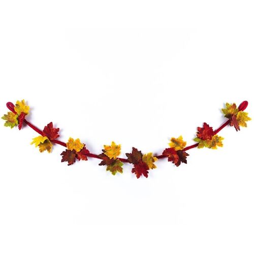 Handmade Fair trade Autumnal Home Décor Felt Garland