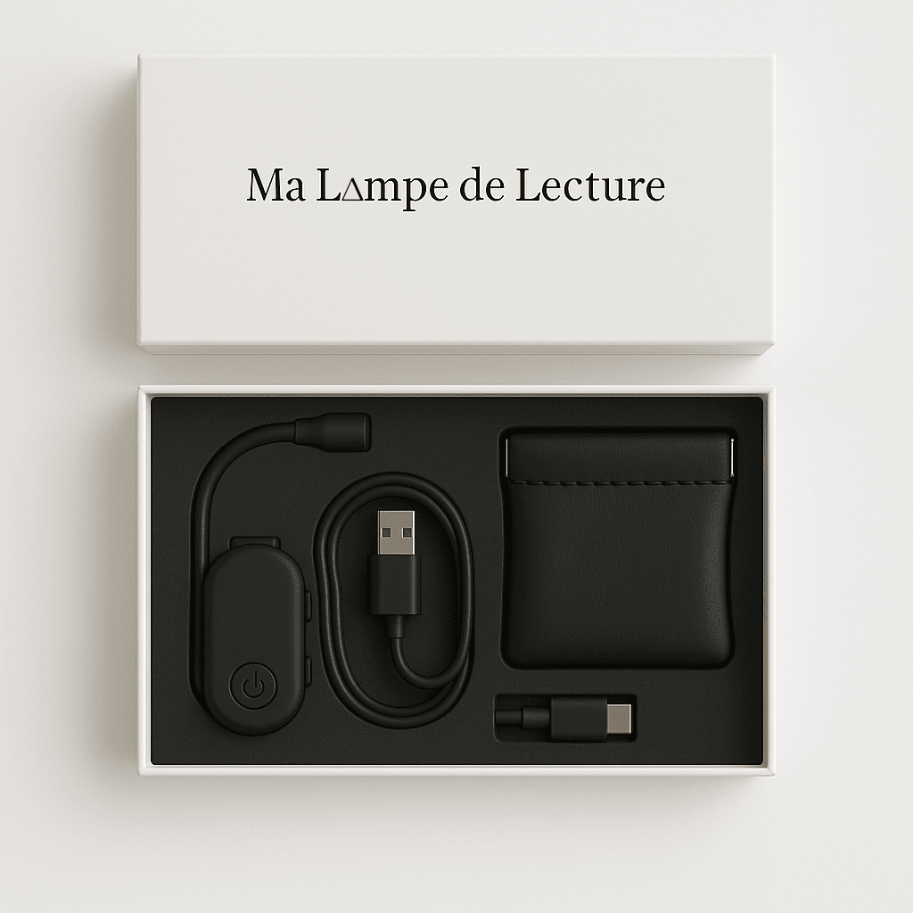 Set di lampade da lettura bianche