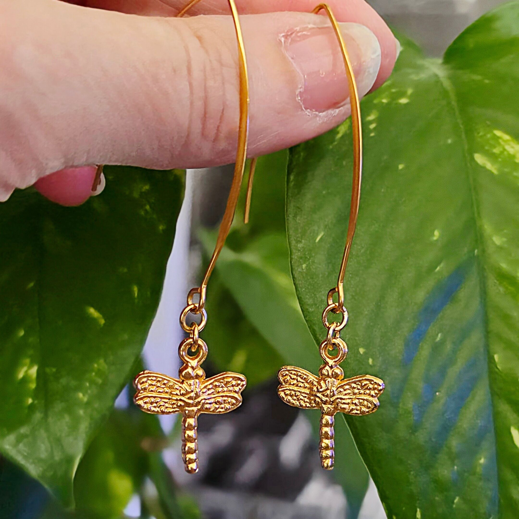 Boucles Libellule resine Bohème Chic acier inoxydable Bohème Chic Fête des mères Cadeau Maman Cadeau Maîtresse Noël
