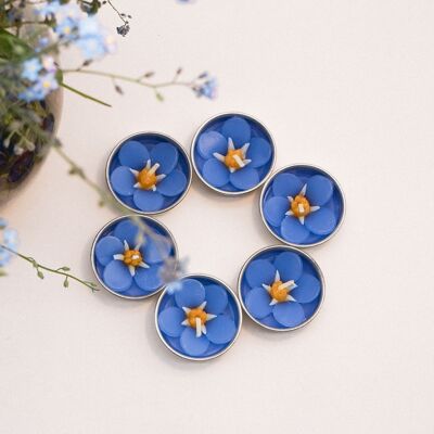 Forget Me Not Scented Tealights
