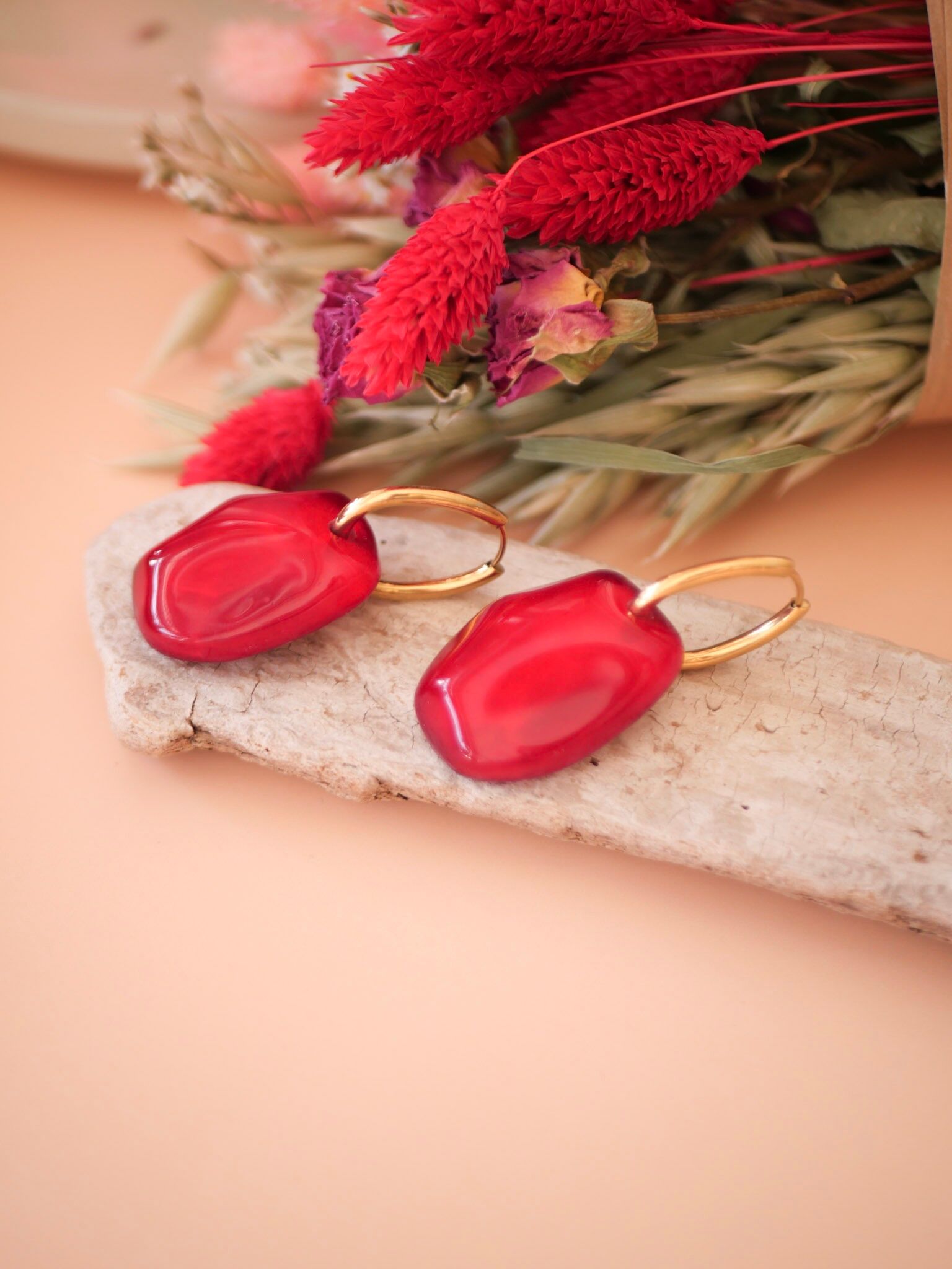 Azeria - Boucles d'oreilles Lucia - Idée Cadeau - Fabrication française