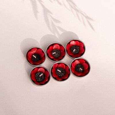 Red Poppy Scented Tealights