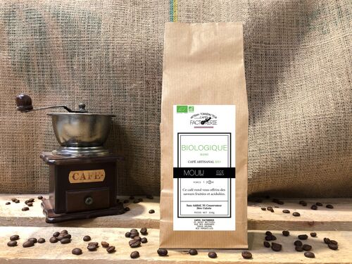 BLEND 3 ARABICAS BIO CAFE MOULU -  250g