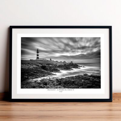 Poster 50 x 70 cm - The Lighthouse of Créac'h, Ouessant