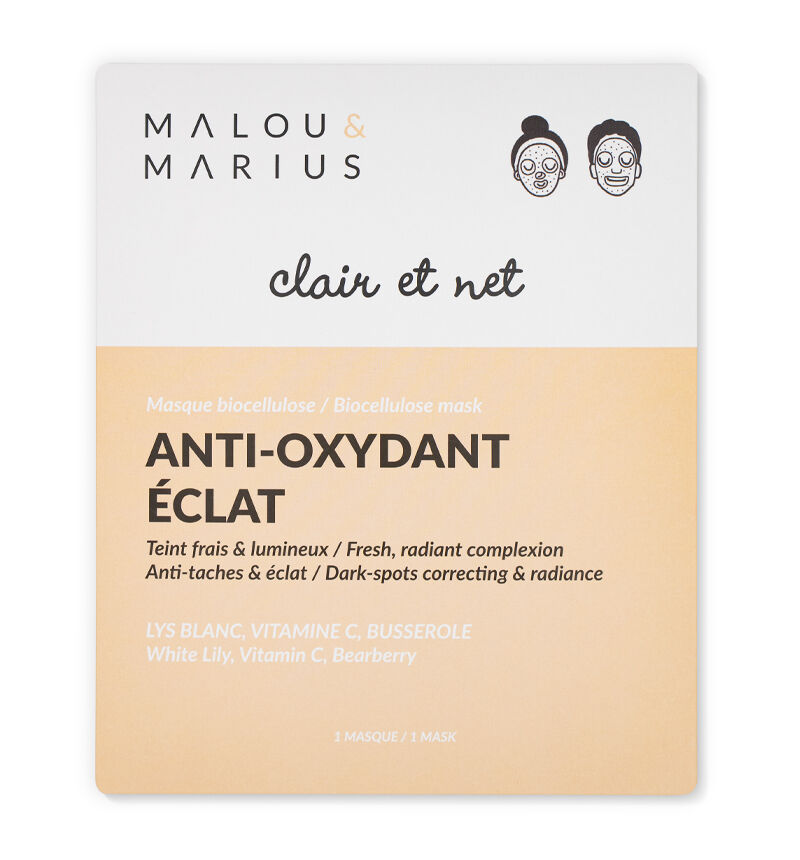 MASQUE VISAGE  ÉCLAT & PURETÉ