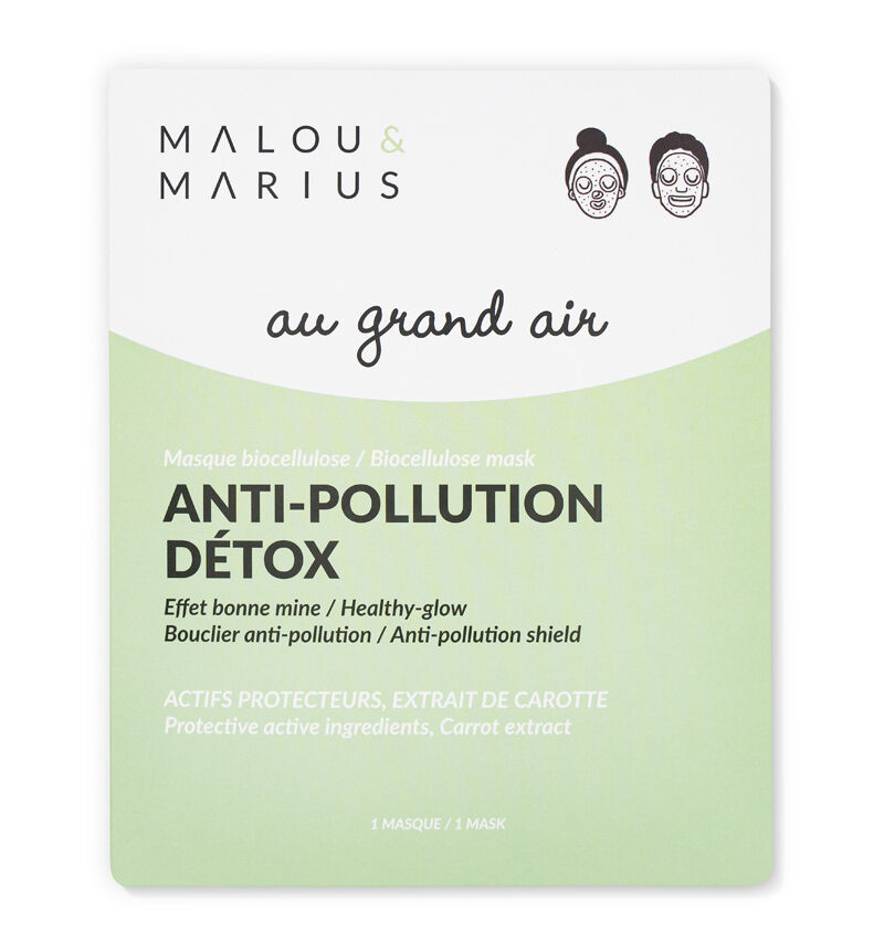 MASQUE VISAGE ANTI-POLLUTION & DÉTOX