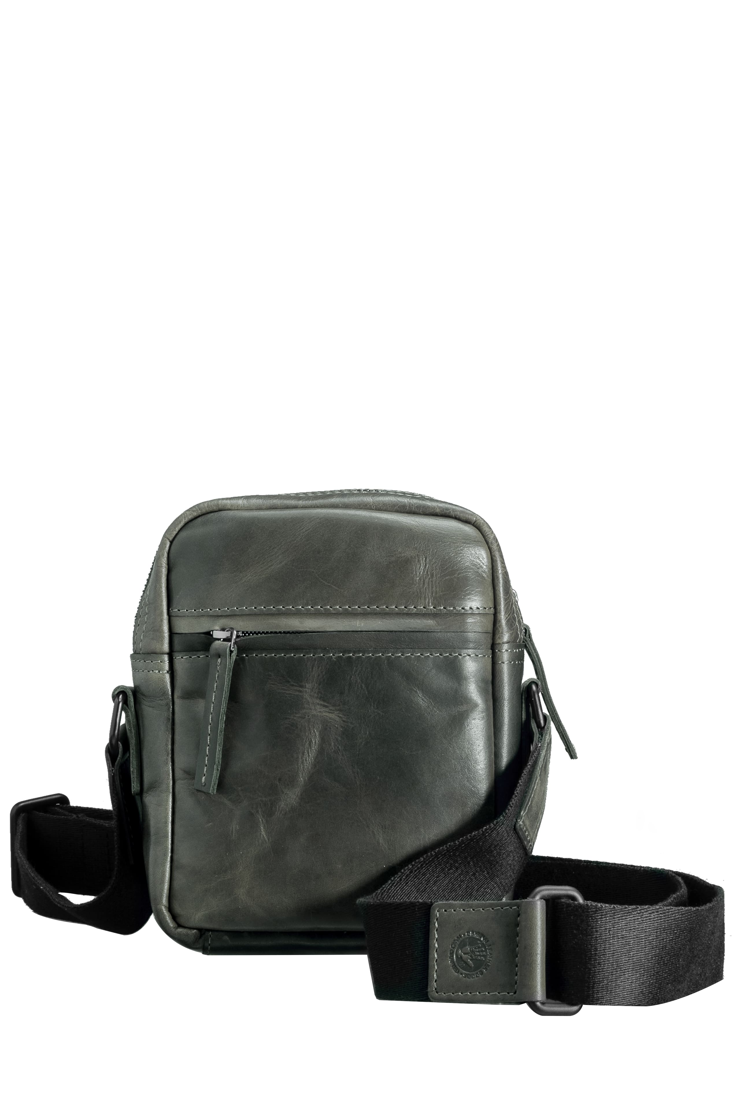 Newport Travel shoulder bag small British green 2100-30
