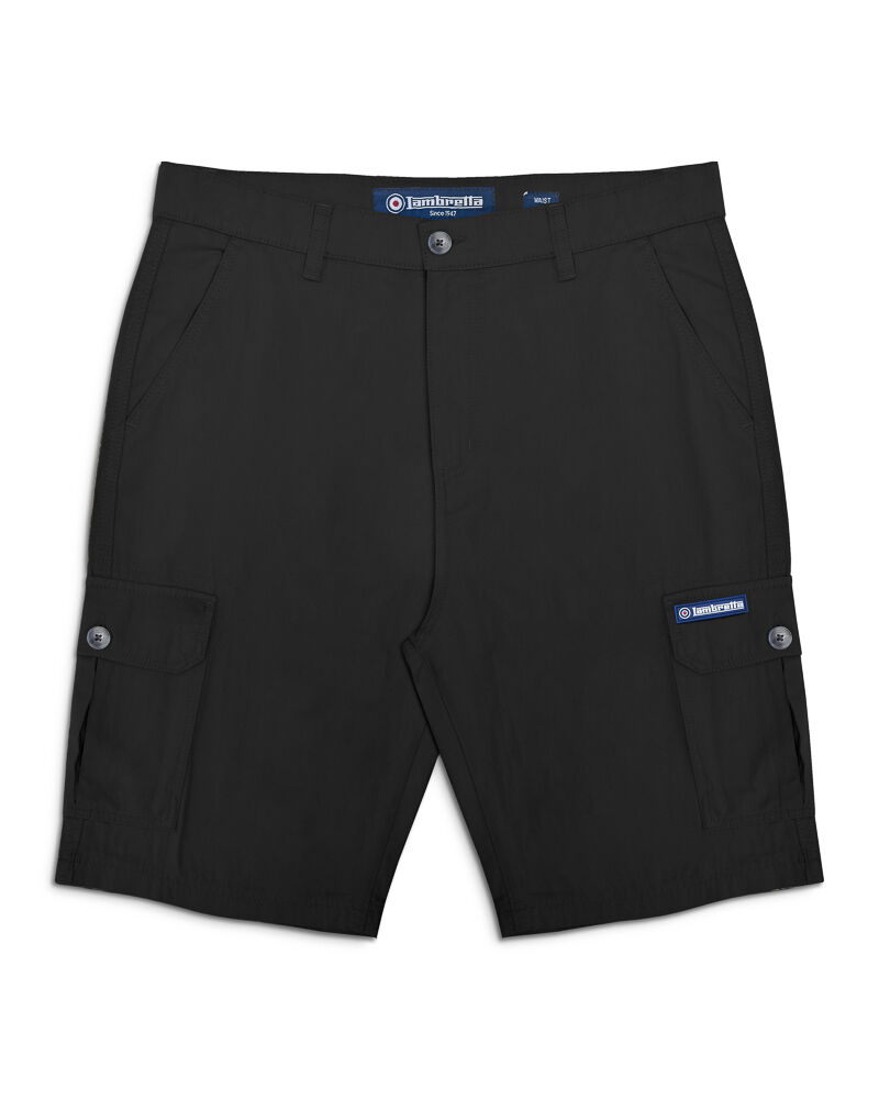 Short cargo noir SS26