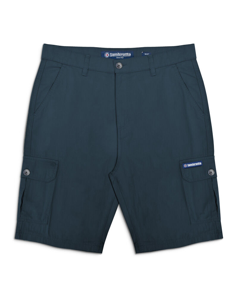 Short cargo bleu marine SS26