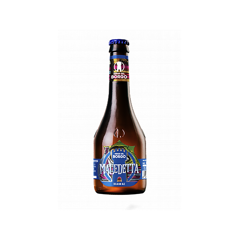Birra - Maledetta 33cl Ambra belga - Birra del Borgo
