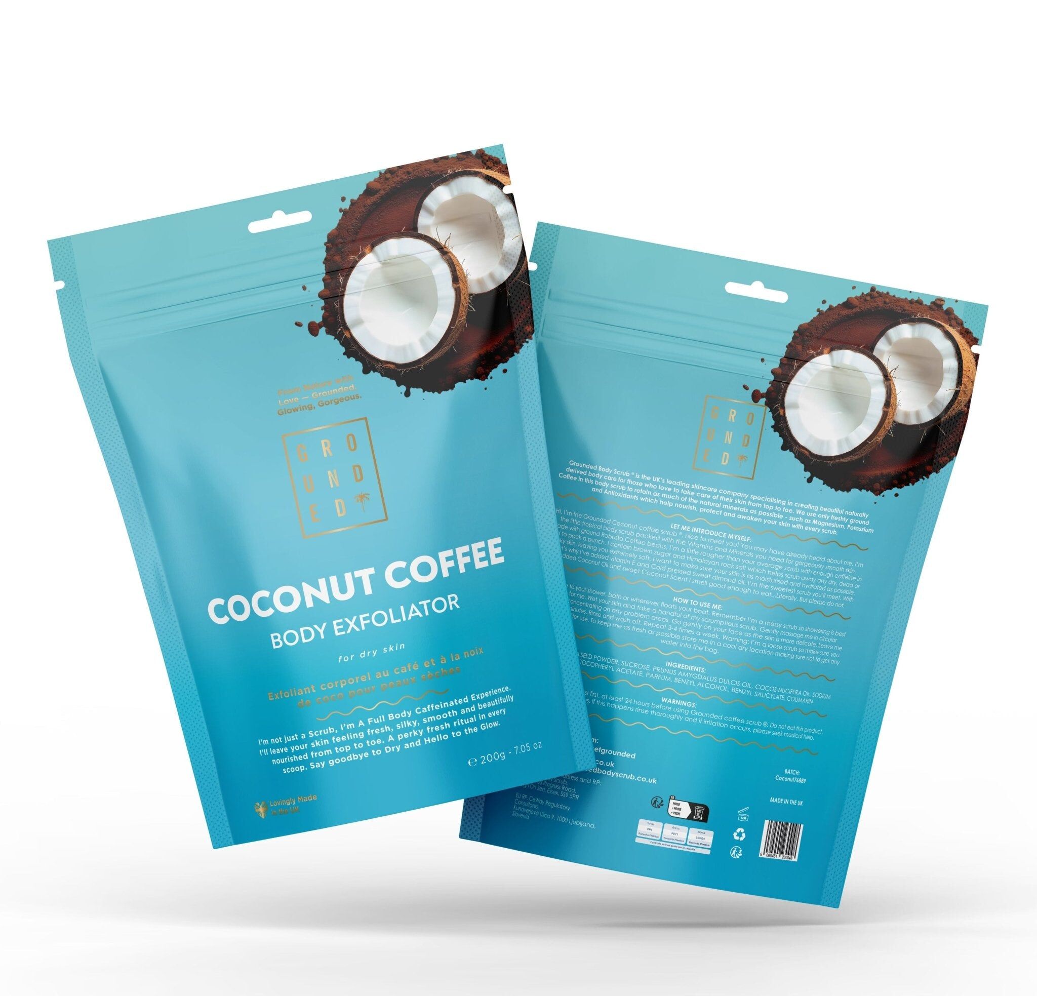 Scrub corpo al cocco Dry Skin Buster - Per pelli molto secche