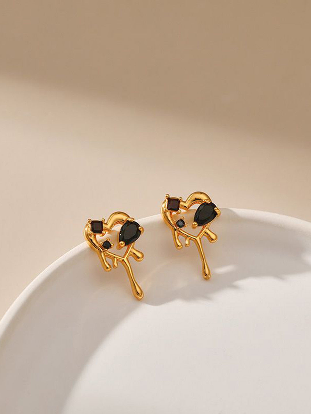 Contemporary Studs – Fashion Earrings – Multicolored Alloy – Retail Assortment