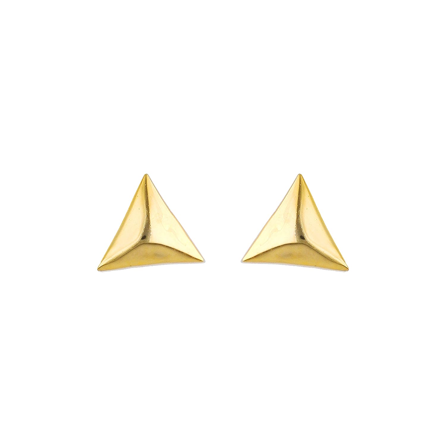 Sterling Silver Stud Earrings – 18K Gold Vermeil Jewelery – Hypoallergenic – Certified