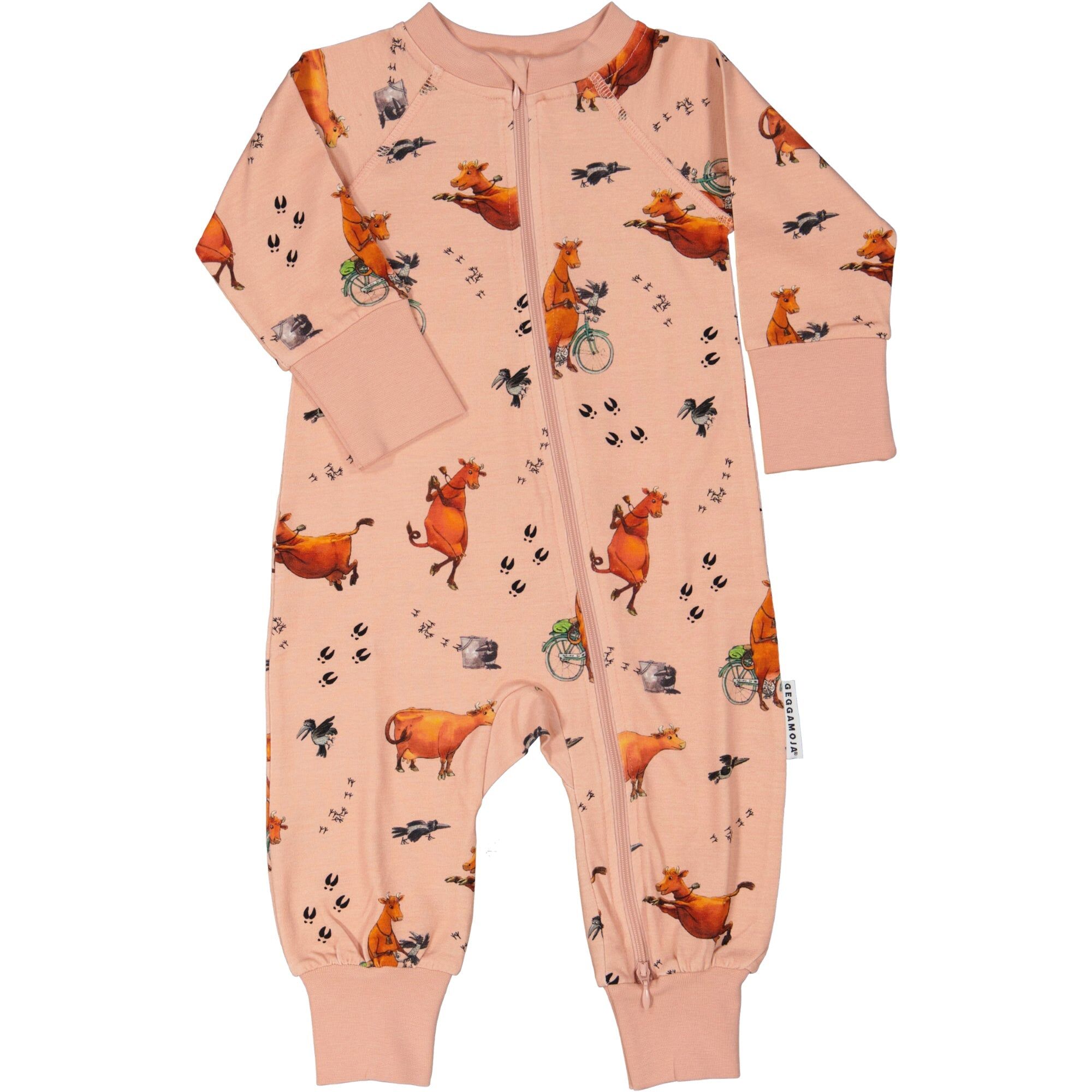 Pijama Mamá Mu y el Cuervo Rosa