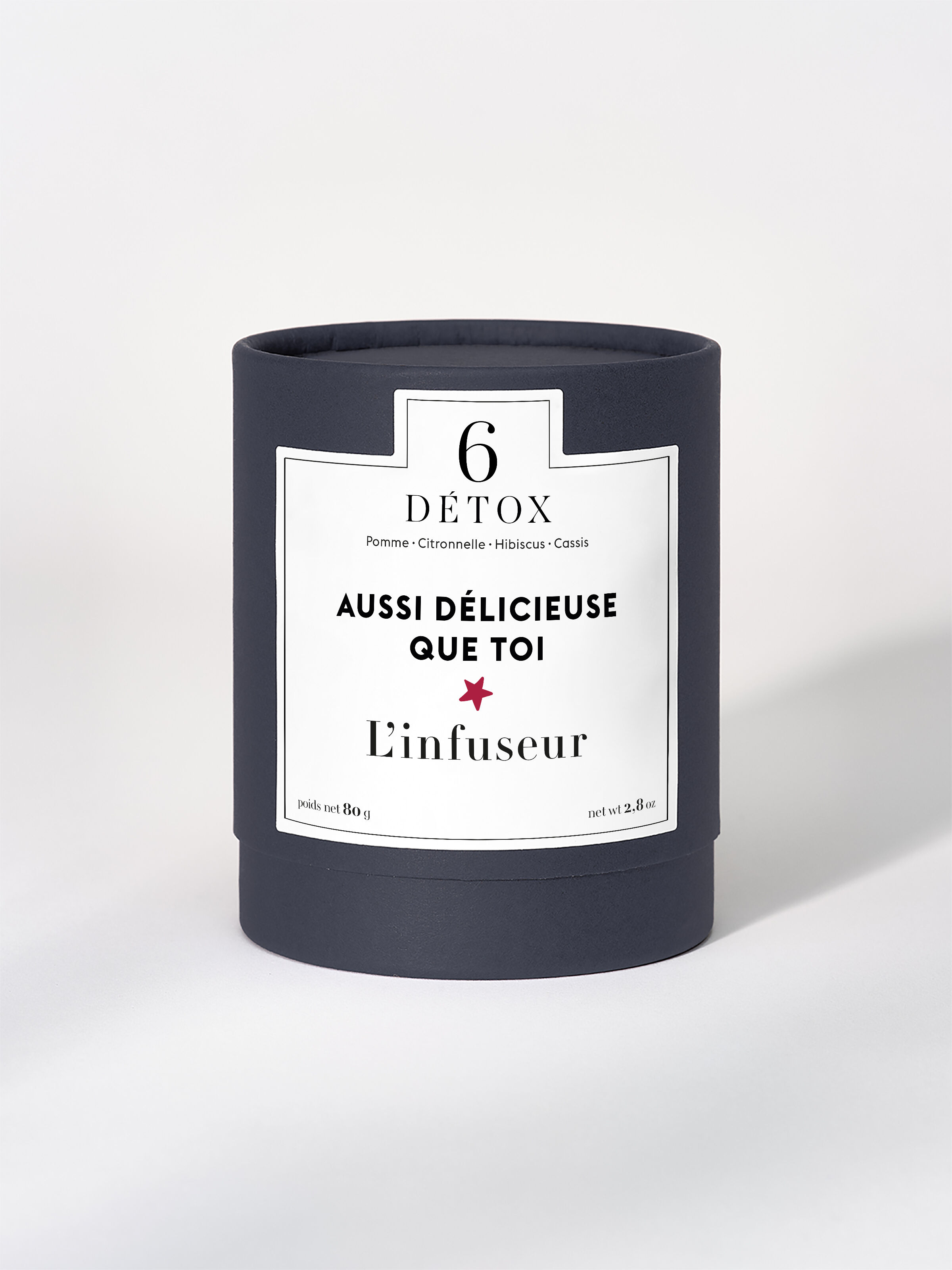 Édition AUSSI DÉLICIEUSE QUE TOI - infusion Détox N°6 en vrac 80g