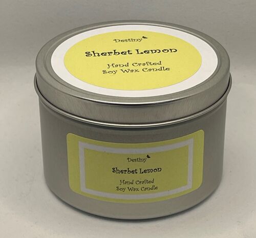 Sherbet Lemon Candle