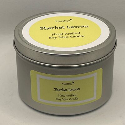 Sherbet Lemon Candle