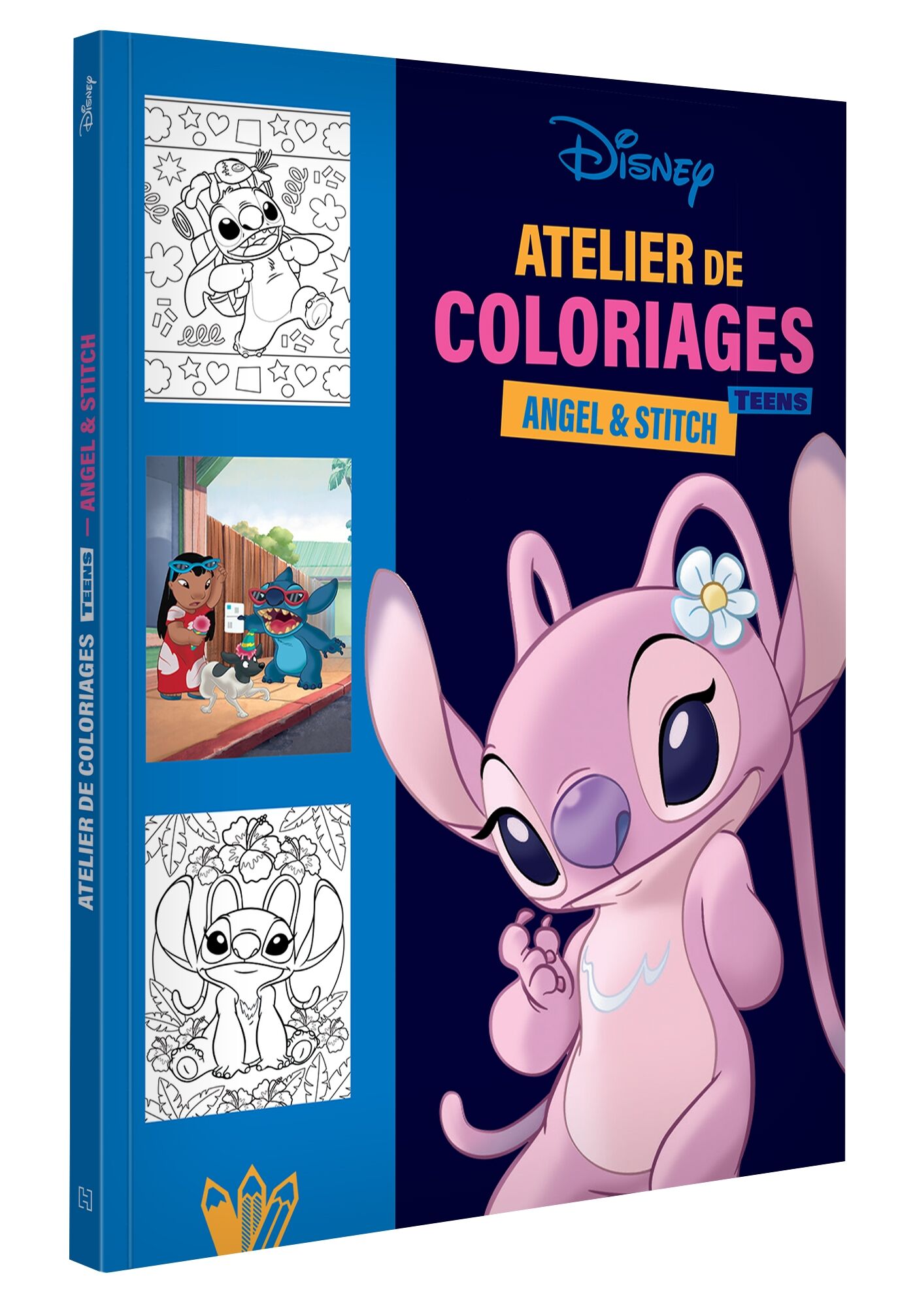DISNEY TEENS - Coloring Workshop - Angel and Stitch