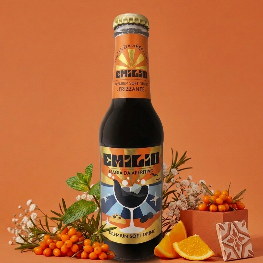 Emilio Soft Drink – Non-Alcoholic Sparkling Aperitif 200ml