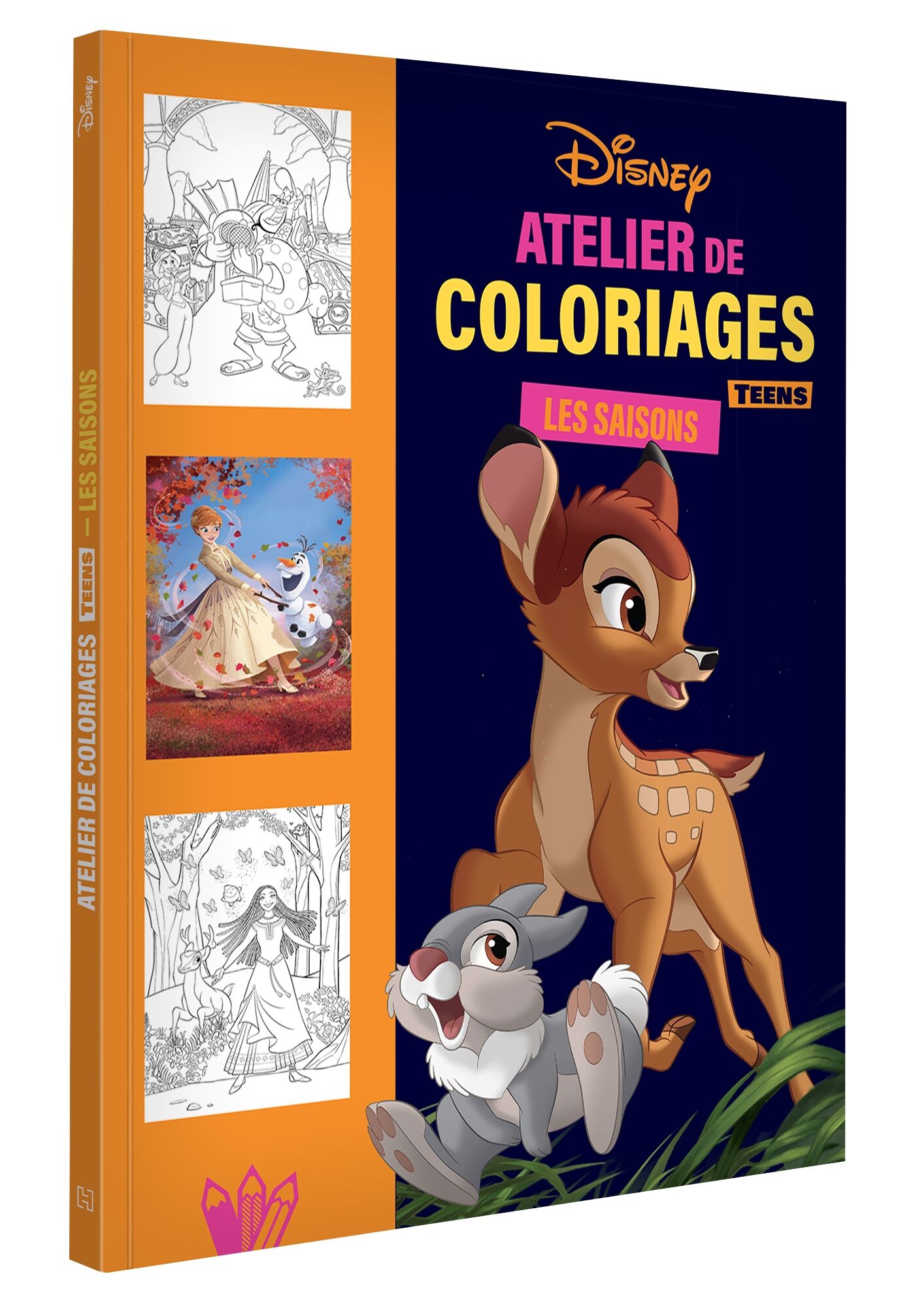DISNEY TEENS - Coloring Workshop - The Seasons