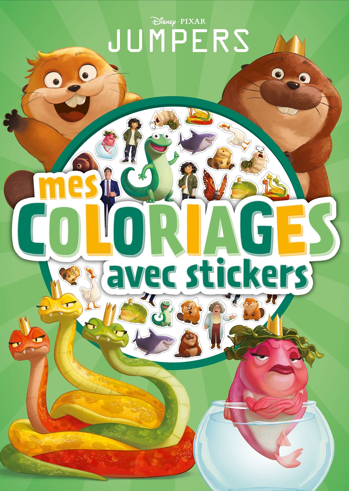 JUMPERS - My Coloring Book with Stickers - Disney Pixar