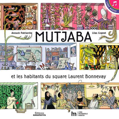 Mutjaba y los habitantes de la plaza Laurent Bonnevay