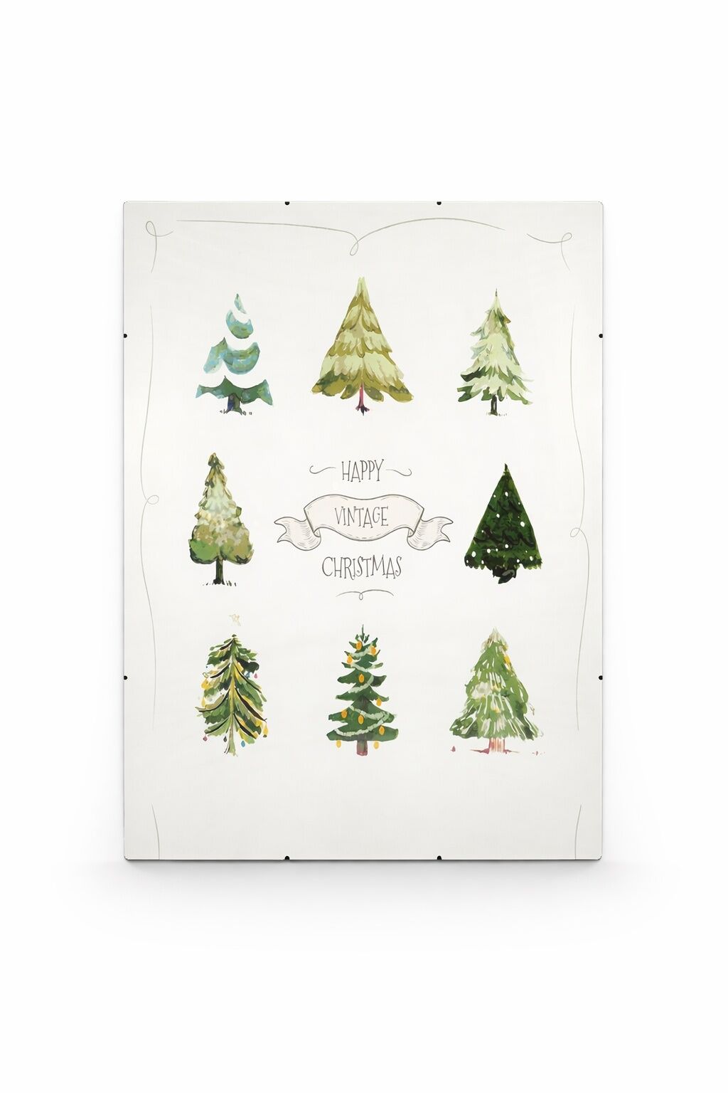 Happy Vintage Christmas photo frames 50x70cm